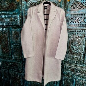 Zara Beige Wool Blend Jacket